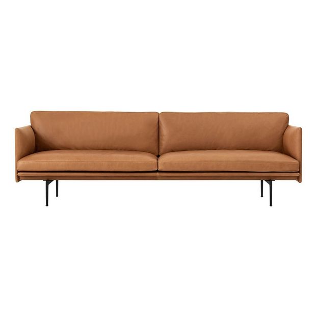 Canapé Outline en cuir 3 places-product