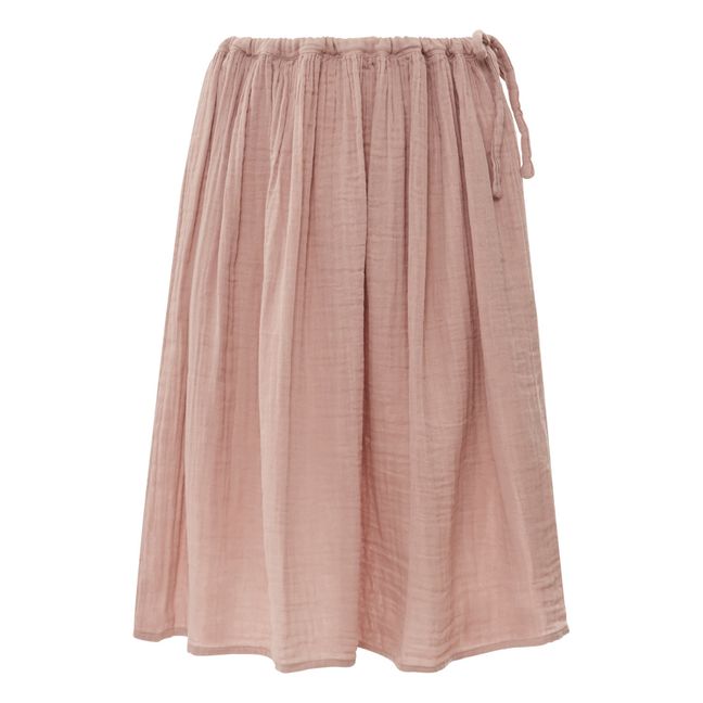 Rock Midi- Damenmode  | Dusty Pink S007