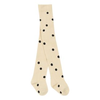 Rylee + Cru Strumpfhose Dot Ribbed aus Rippenstrick-listing