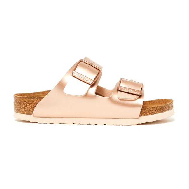 Sandalias Nubuck Arizona | Oro rosado