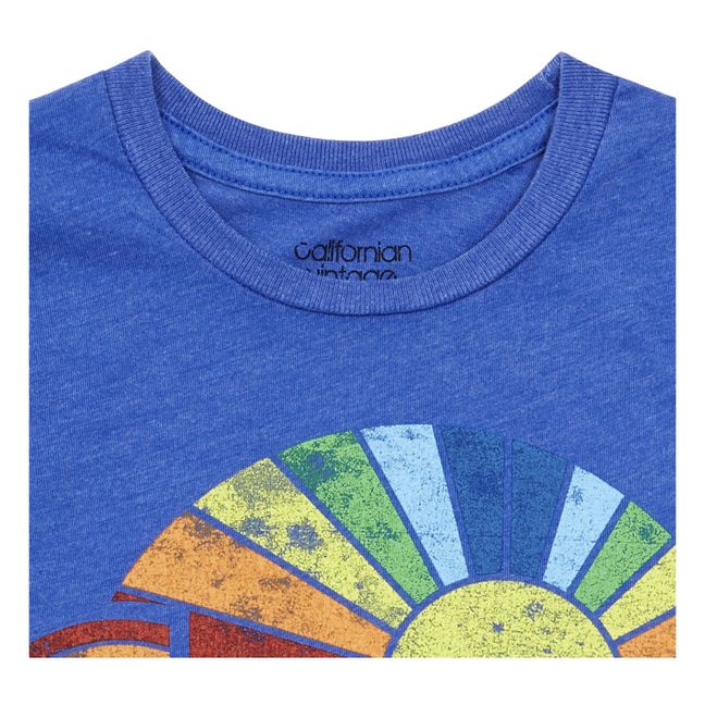 T-Shirt California Blu reale