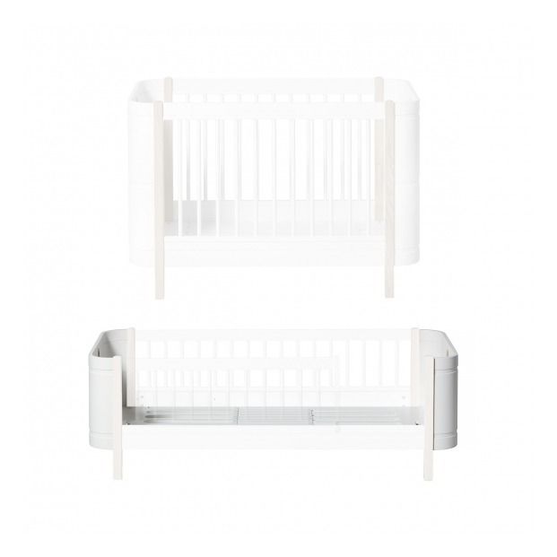 Oliver Furniture - Kit de conversion pour lit Mini+ - Blanc