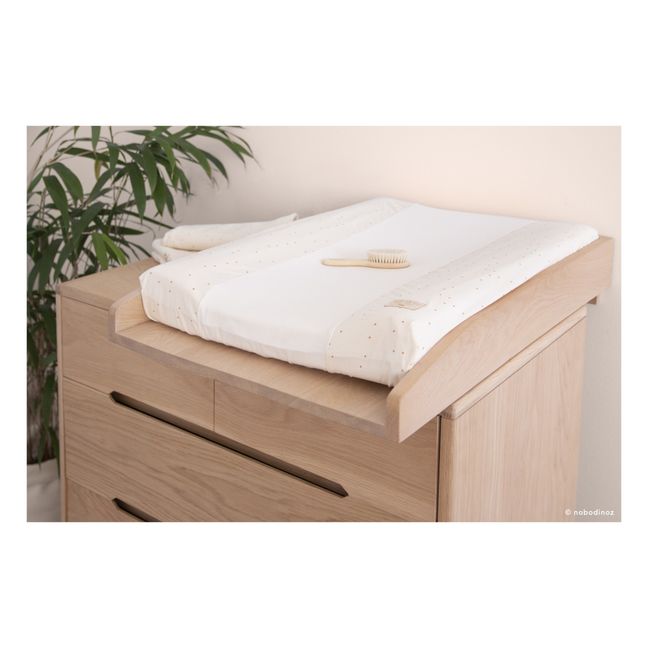 Housse de matelas à langer en coton bio Calma