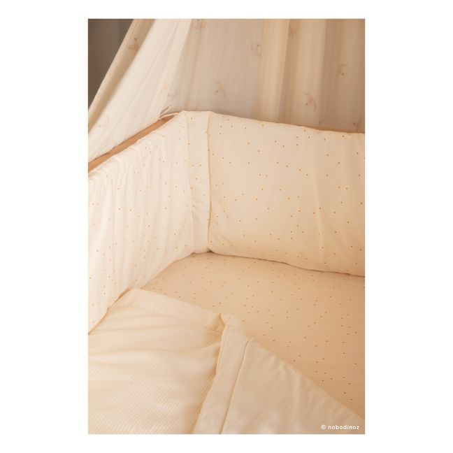 Nest bed bumper in organic cotton