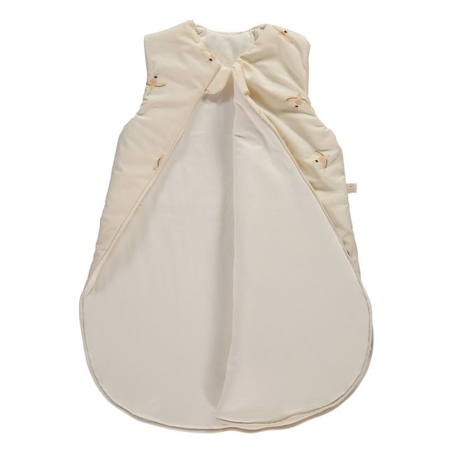 Cocoon baby sleeping bag in organic cotton