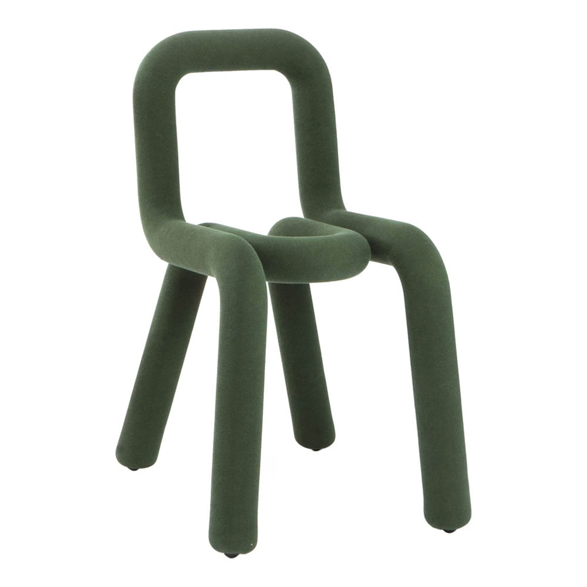 Big Game Bold Chair Green Moustache Design Adult