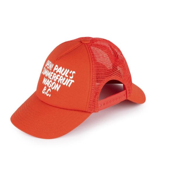 Casquette Double Visière Rouge Bobo Choses Mode Enfant