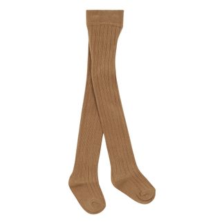 Rylee + Cru Strumpfhose Solid Ribbed aus Rippenstrick-listing