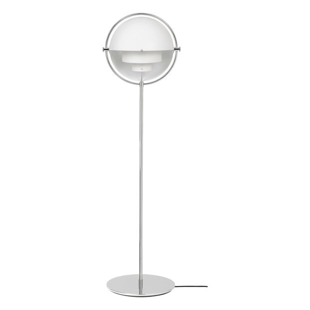 Multi Lite Floor Lamp Louis Weisdorf 1972 White Gubi Design Multi Lite Floor Lamp Louis Weisdorf 1972 Product
