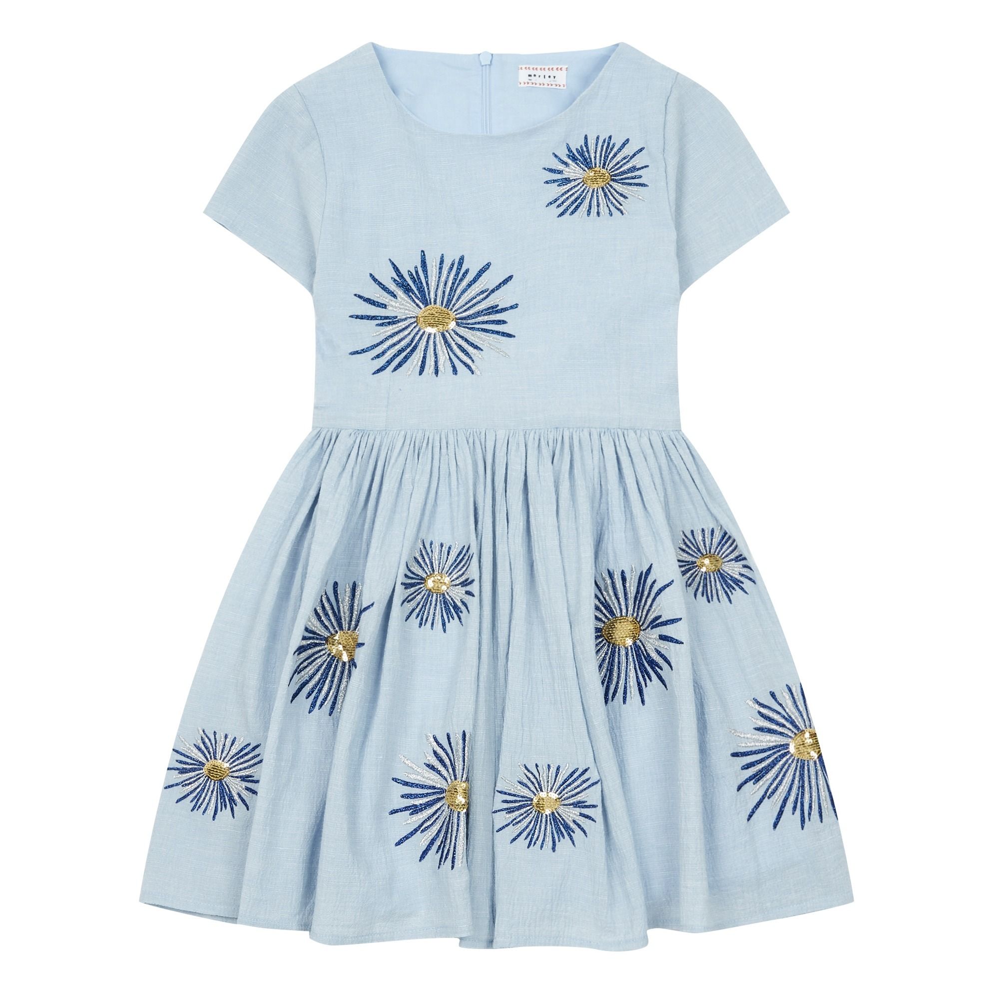 Morley - Robe Jelsa - Fille - Bleu ciel