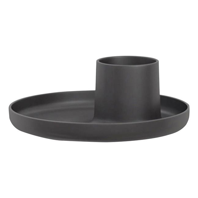 Pot à crayon et vide poche en plastique ABS O-Tidy - Michel Charlot | Gris foncé