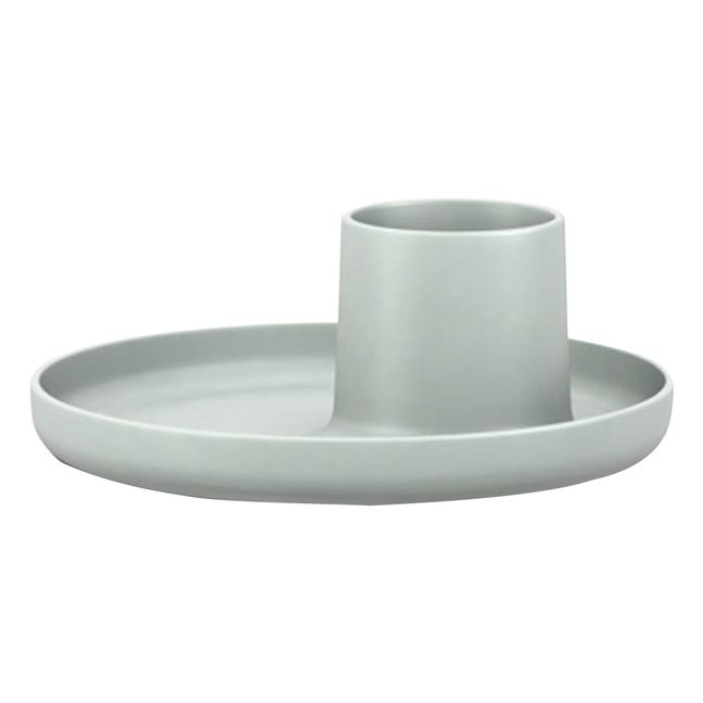 Lapicero en plástico ABS O - Tidy - Michel Charlot, 2016 | Gris ciel
