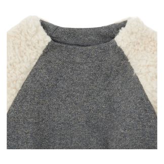 Auto Sequin Storm Sweatshirt Charcoal grey Indee Fashion Teen
