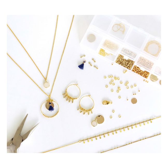 Kit DIY il mio atelier di gioglielli | Dorato