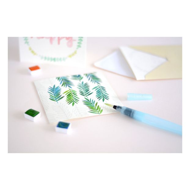 Kit Diy Mes Cartes A L Aquarelle La Petite Epicerie Jouet Et