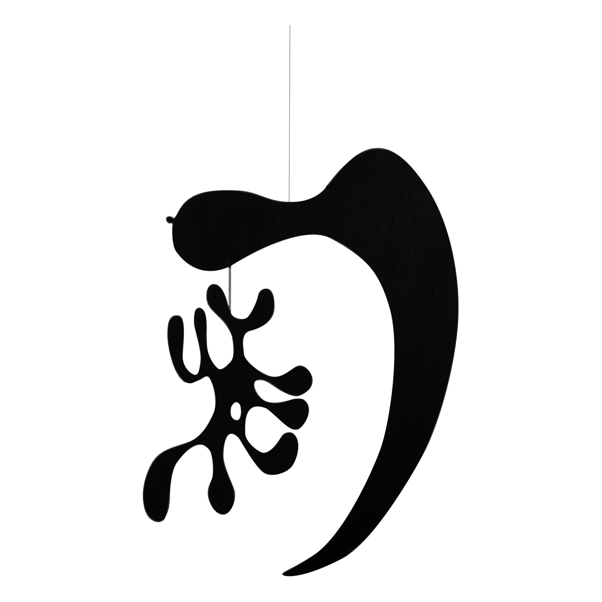 Vitra - Mobile Plywood model A - Charles & Ray Eames - Noir