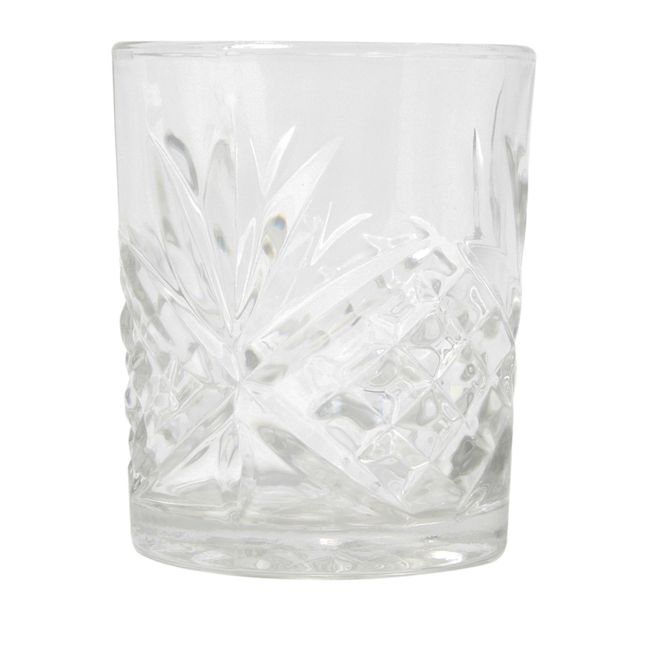 Glass with etching detail | Transparent