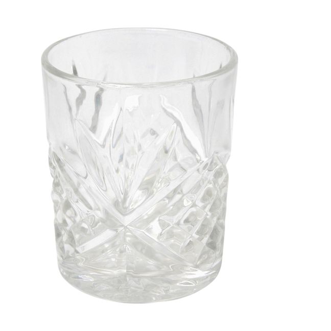 Glas aus Scherbenschnitt | Transparent