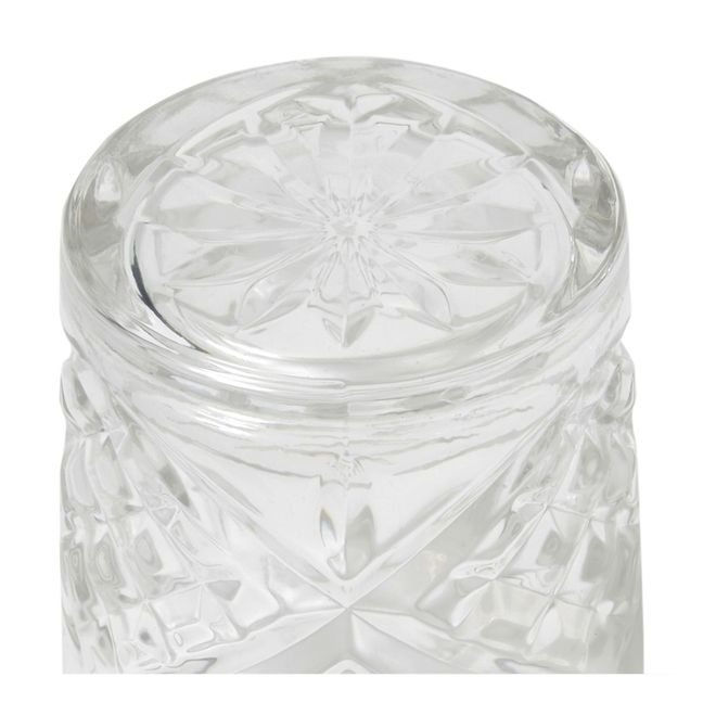 Glas aus Scherbenschnitt | Transparent