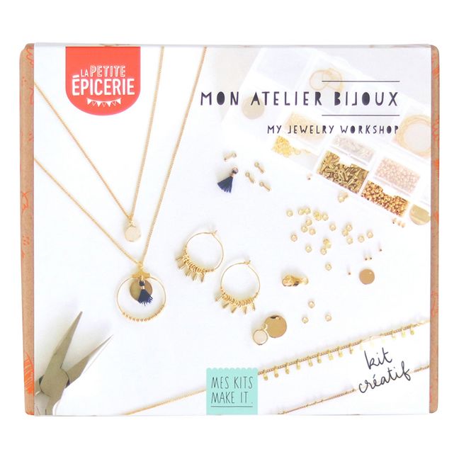 Kit DIY il mio atelier di gioglielli | Dorato