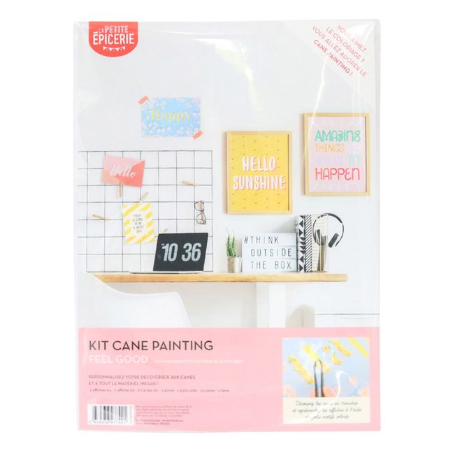 DIY Kit - Cane Painting Kit - 'Feel Good'