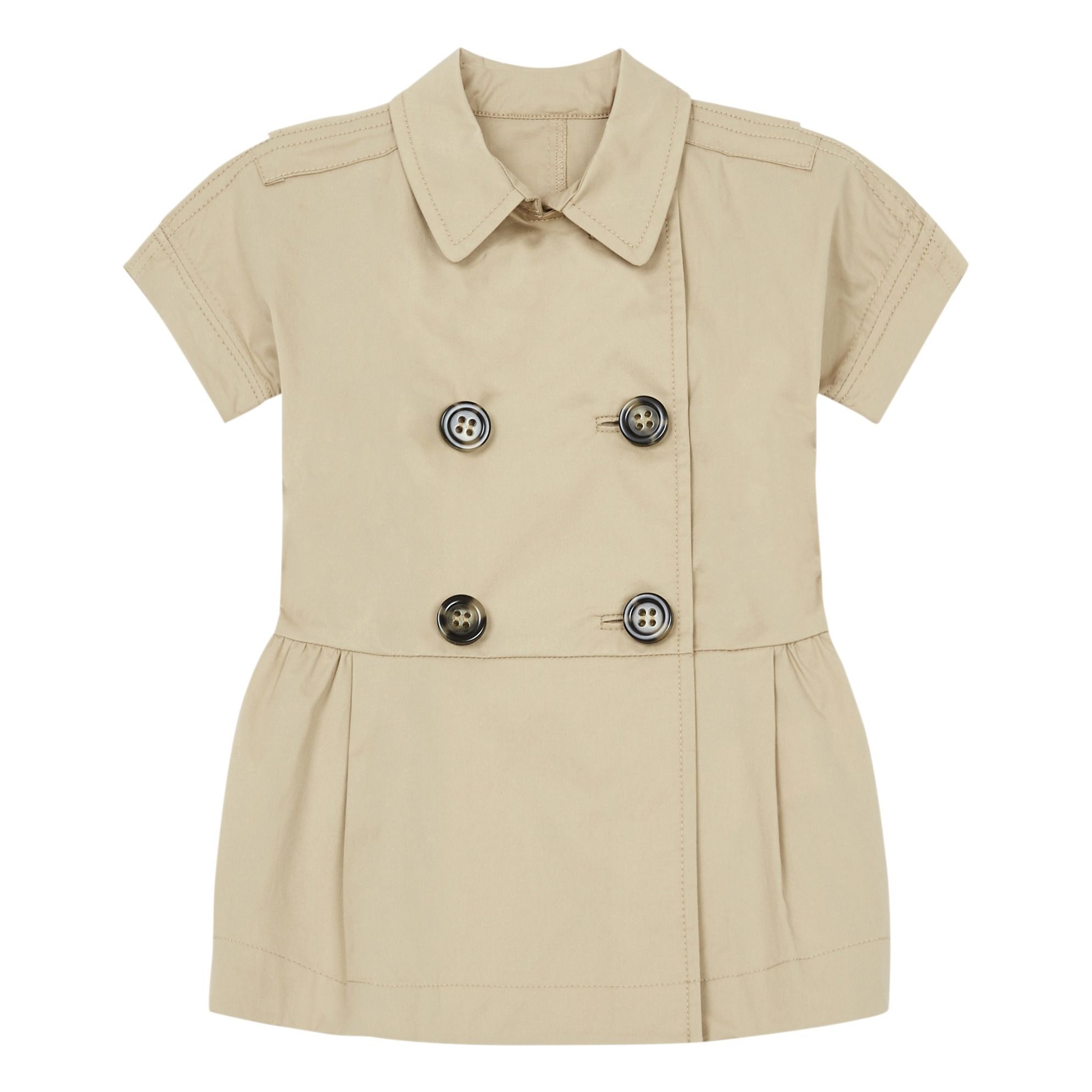 Burberry - Robe Mini Cynthie - Fille - Beige