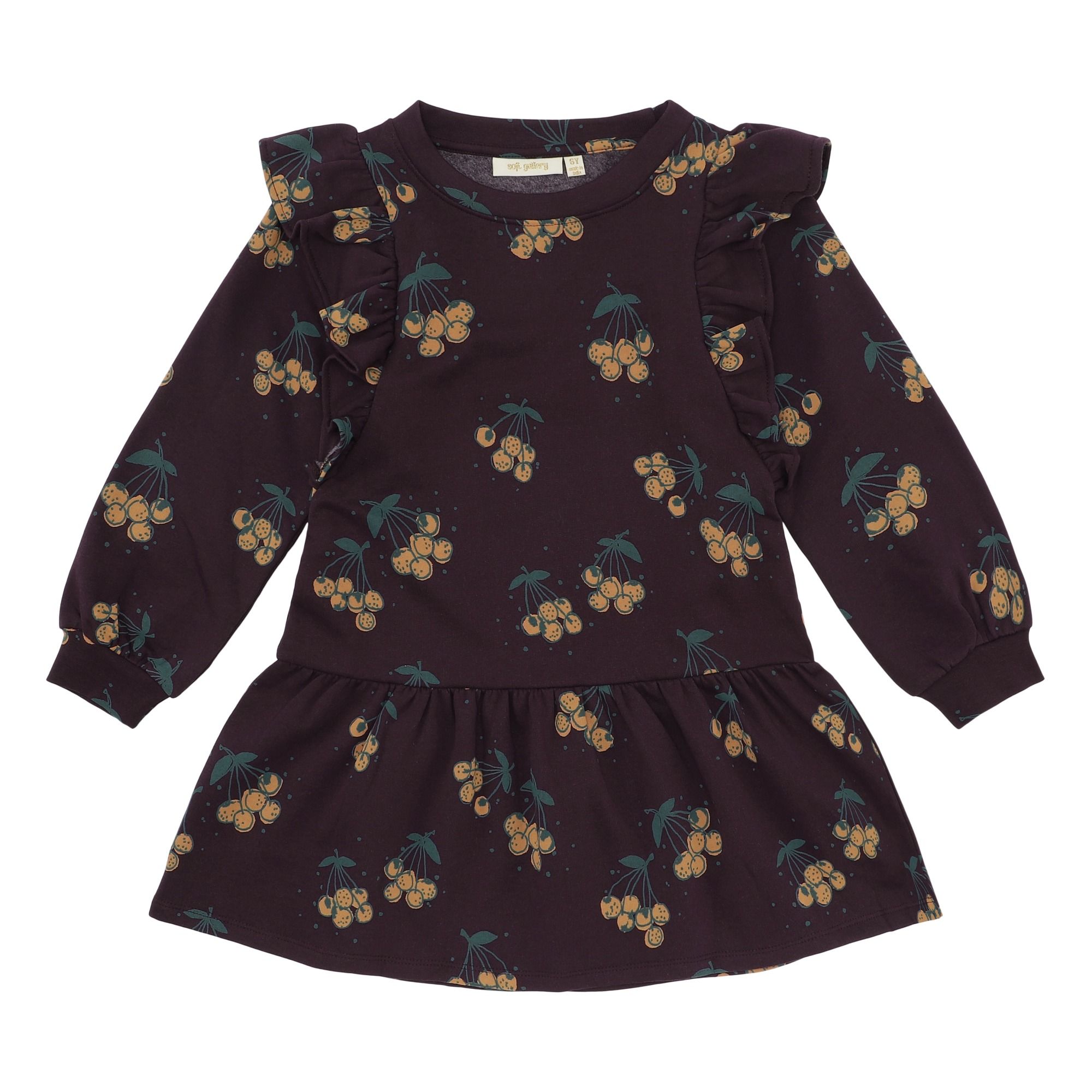 Soft Gallery - Robe Esmeralda - Fille - Aubergine