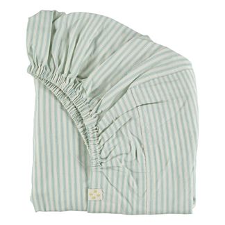 Camomile London Gestreiftes Spannbettlaken -listing