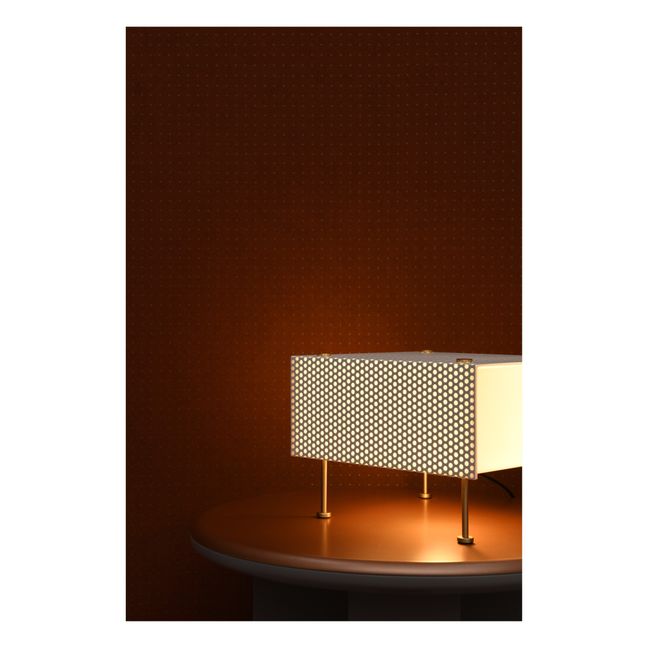 Lámpara de mesa G61, Pierre Guariche Blanco