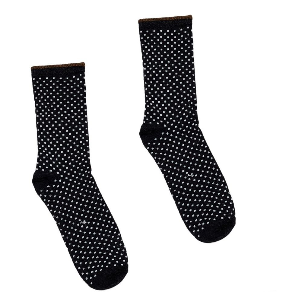 Becksondergaard - Chaussettes Dina Dots - Femme - Noir