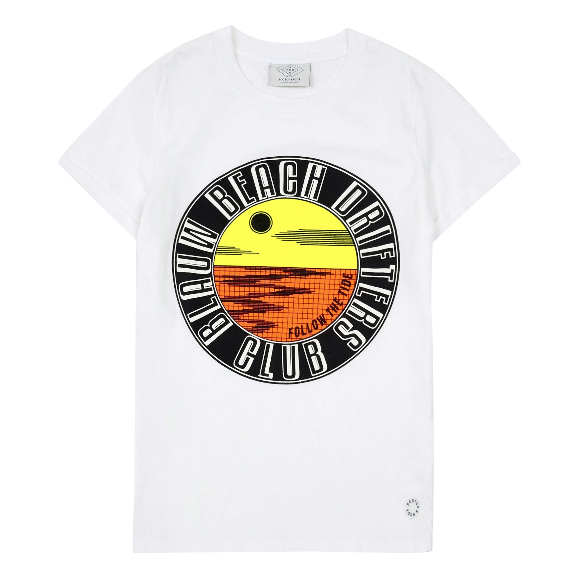 Scotch & Soda - T-Shirt - Garçon - Blanc