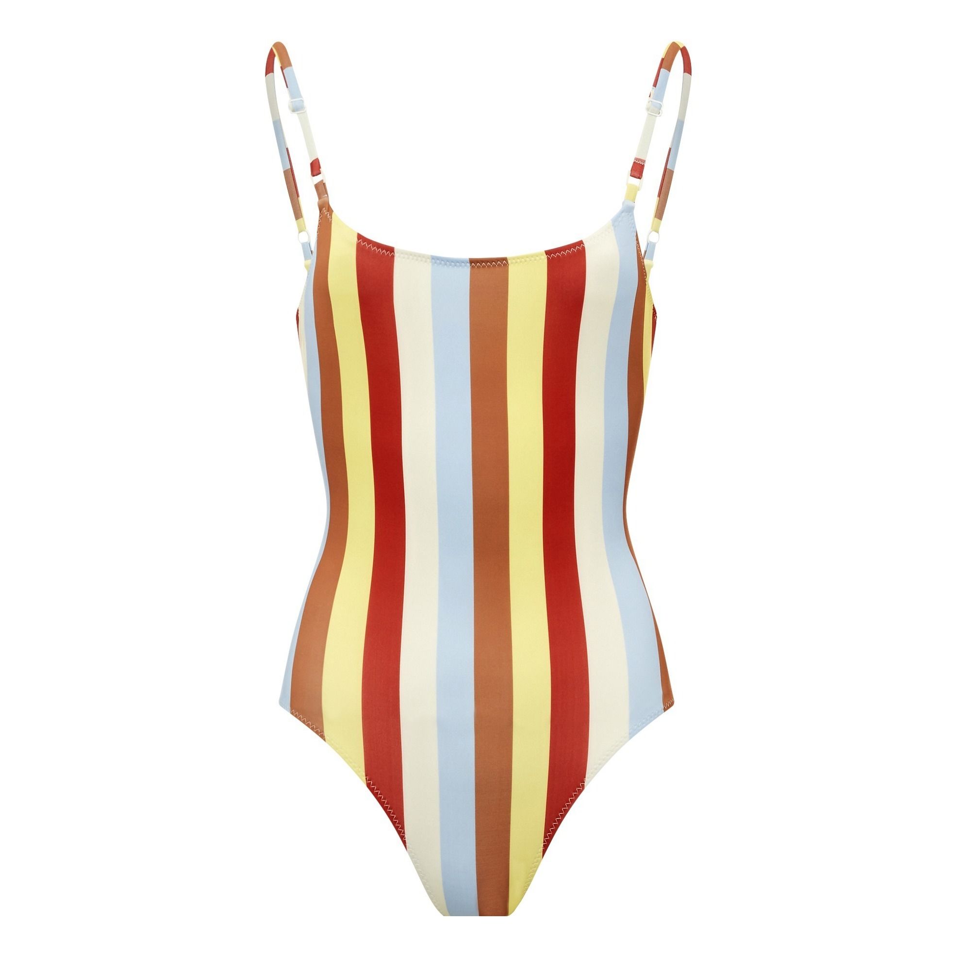 tesco striped swimsuit