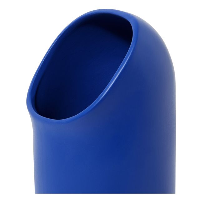 Vase aus Keramik Ô, Ionna Vautrin | Indigoblau