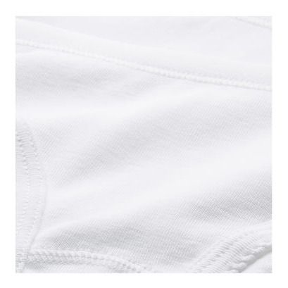 Unterhose einfarbig 2er-Pack Weiß