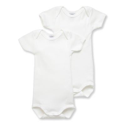 Lot 2 Bodies Unis - Fille (Petit Bateau) - Image 1