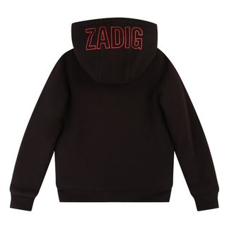 Zadig & Voltaire Sweatshirt gefüttert Logo mit Kapuze-listing