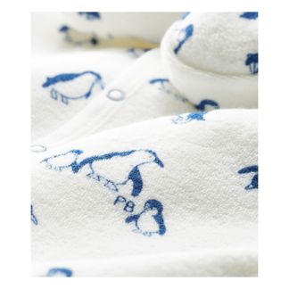 Petit Bateau Set Pyjama + Socken Frottee-listing