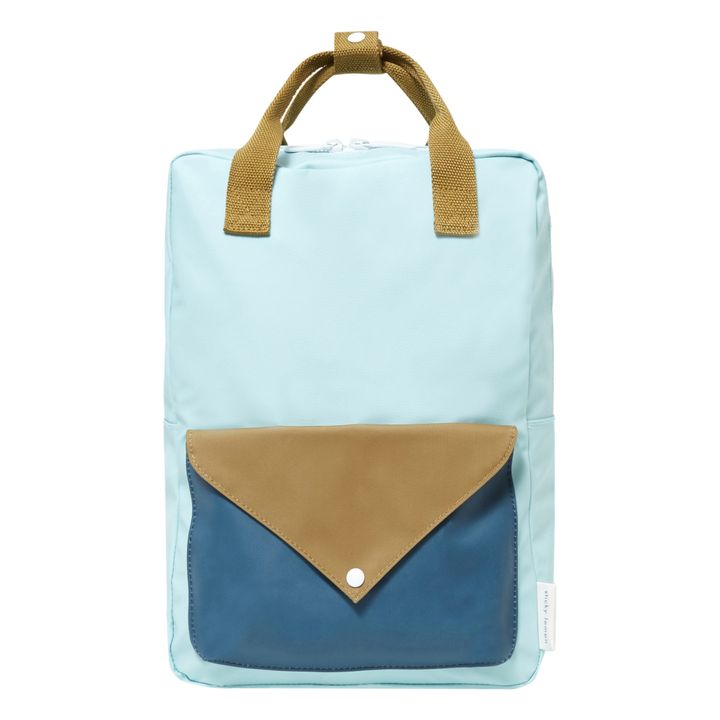 Rucksack dreifarbig L | Blau- Produktbild Nr. 0