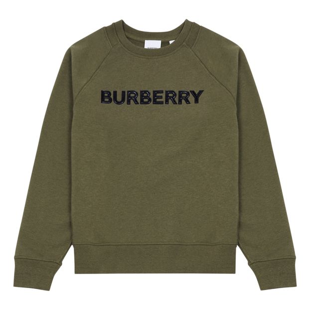 burberry green sweatshirt