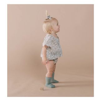 Rylee + Cru Socken Solid Knee aus Rippenstrick-listing