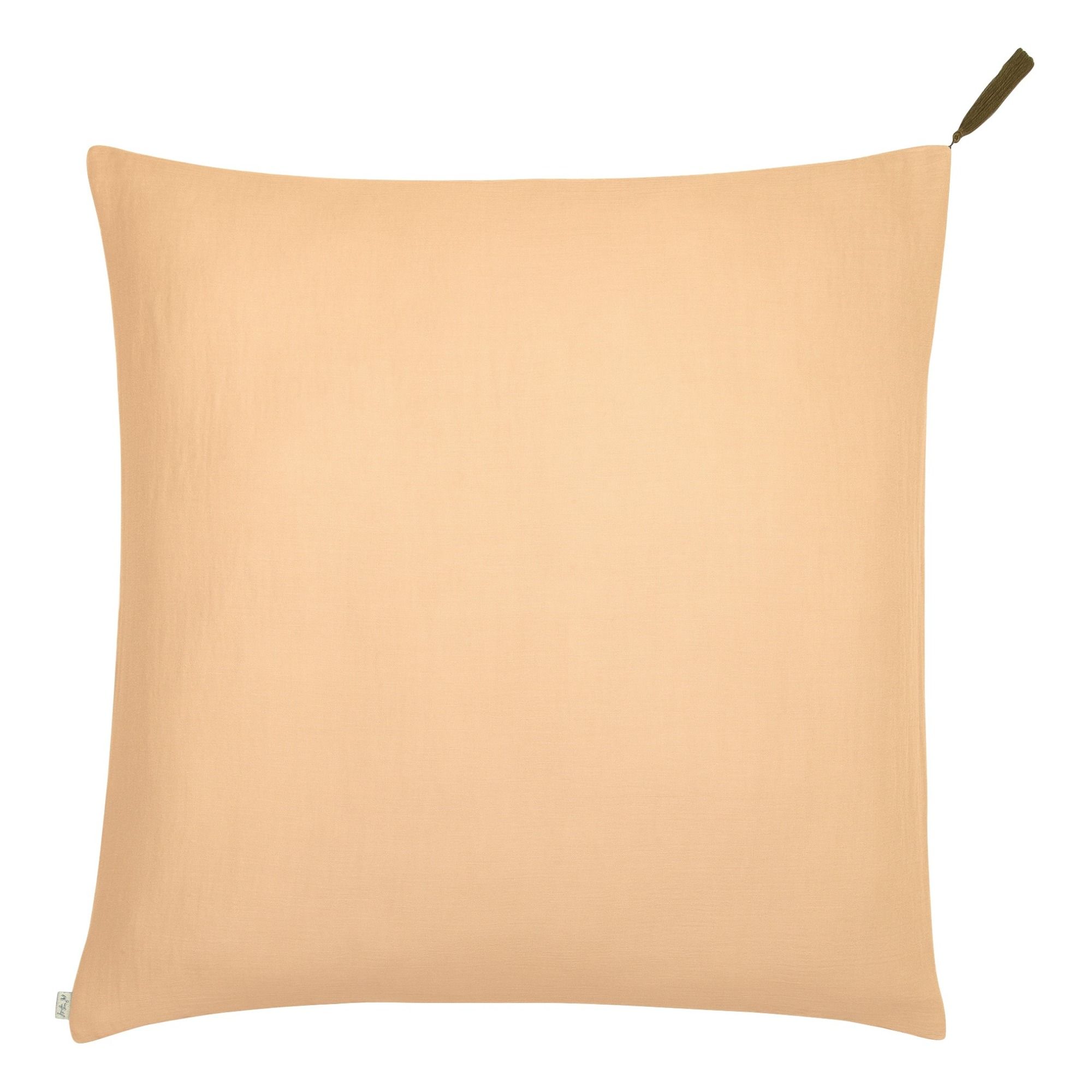 Numero 74 Organic Cotton Pillow Case Pale Peach S047 Smallable