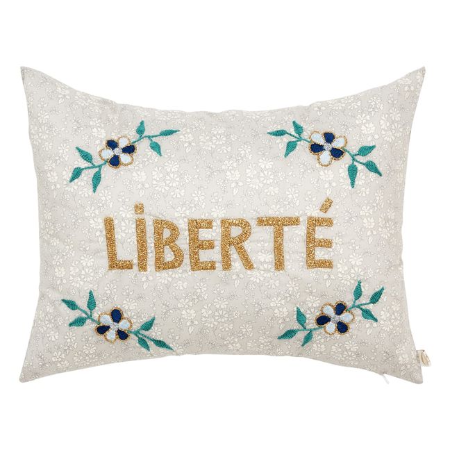 Cuscino ricamato Liberty Liberty - CSAO x Smallable