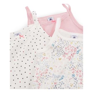 Petit Bateau Trägerhemd Porcelaine 3er-Pack-listing