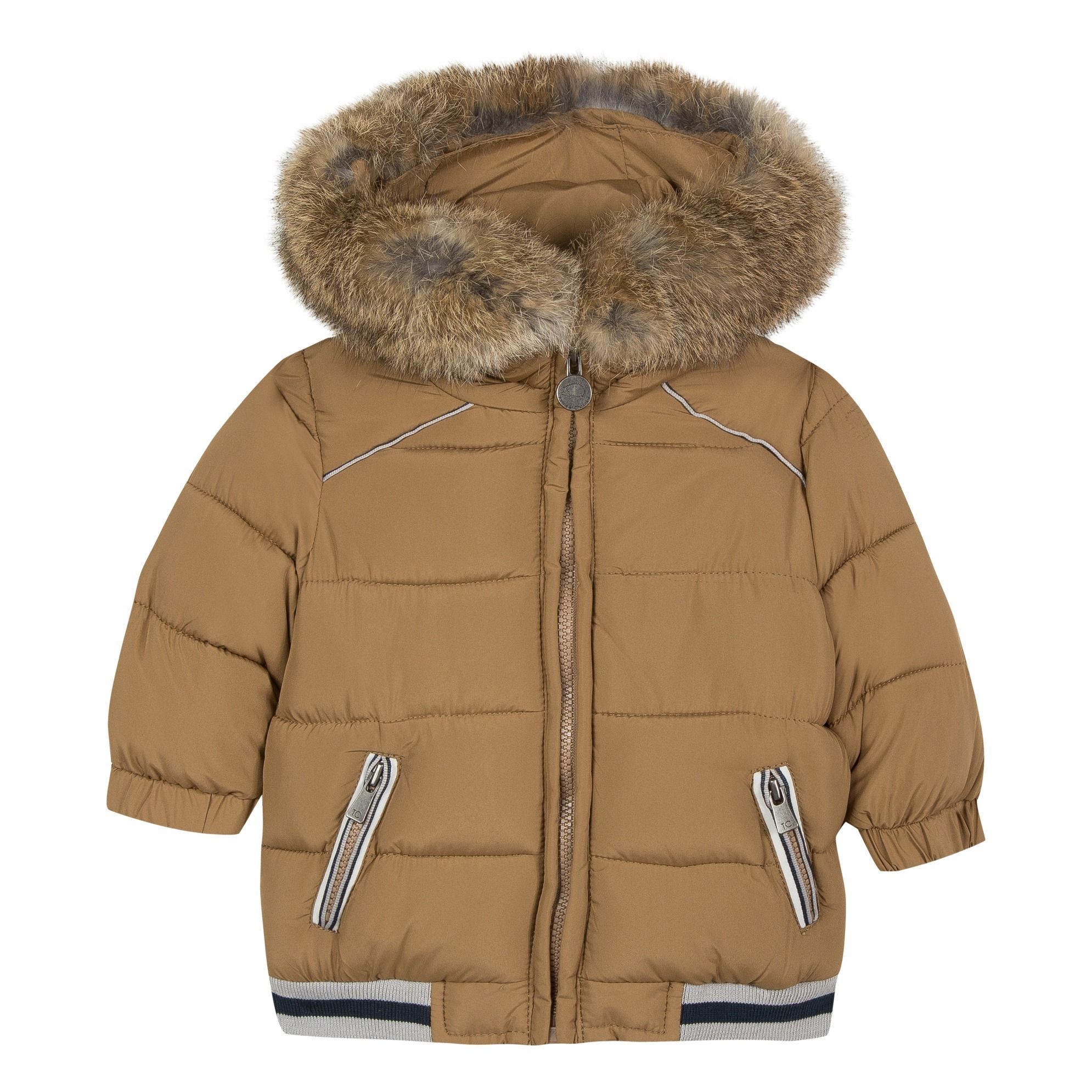 Tartine et Chocolat Girls Beige Padded Coat Tartine et Chocolat Girls Beige Padded Coat