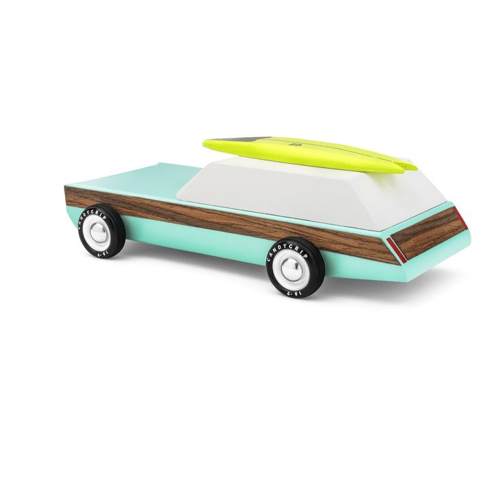 Woodie Redux Car - Wooden Toy | Blue- Product image n°4