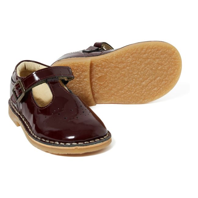 Riemchenschuhe Penny | Burgunderrot
