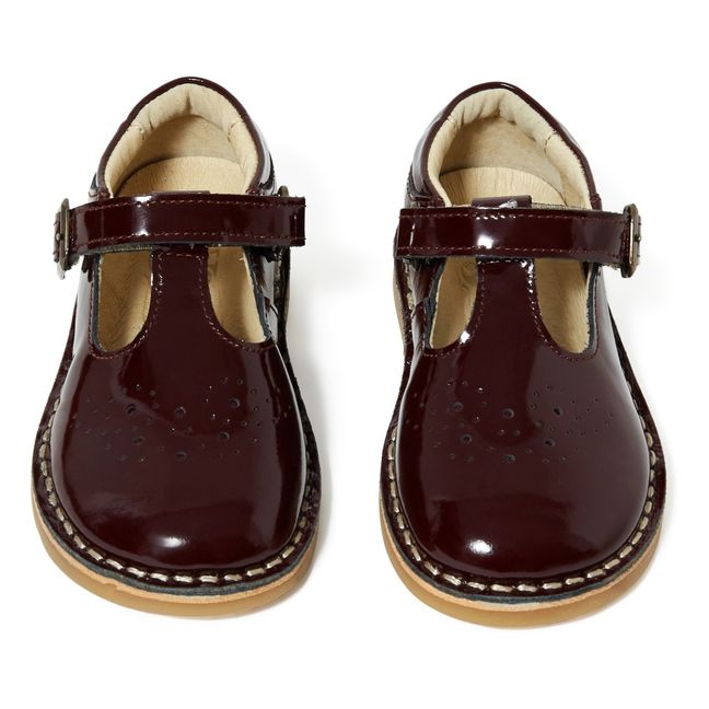 Riemchenschuhe Penny | Burgunderrot