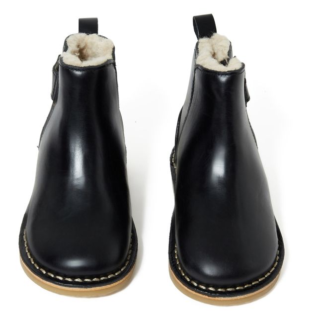 Winston Furry Boots | Black