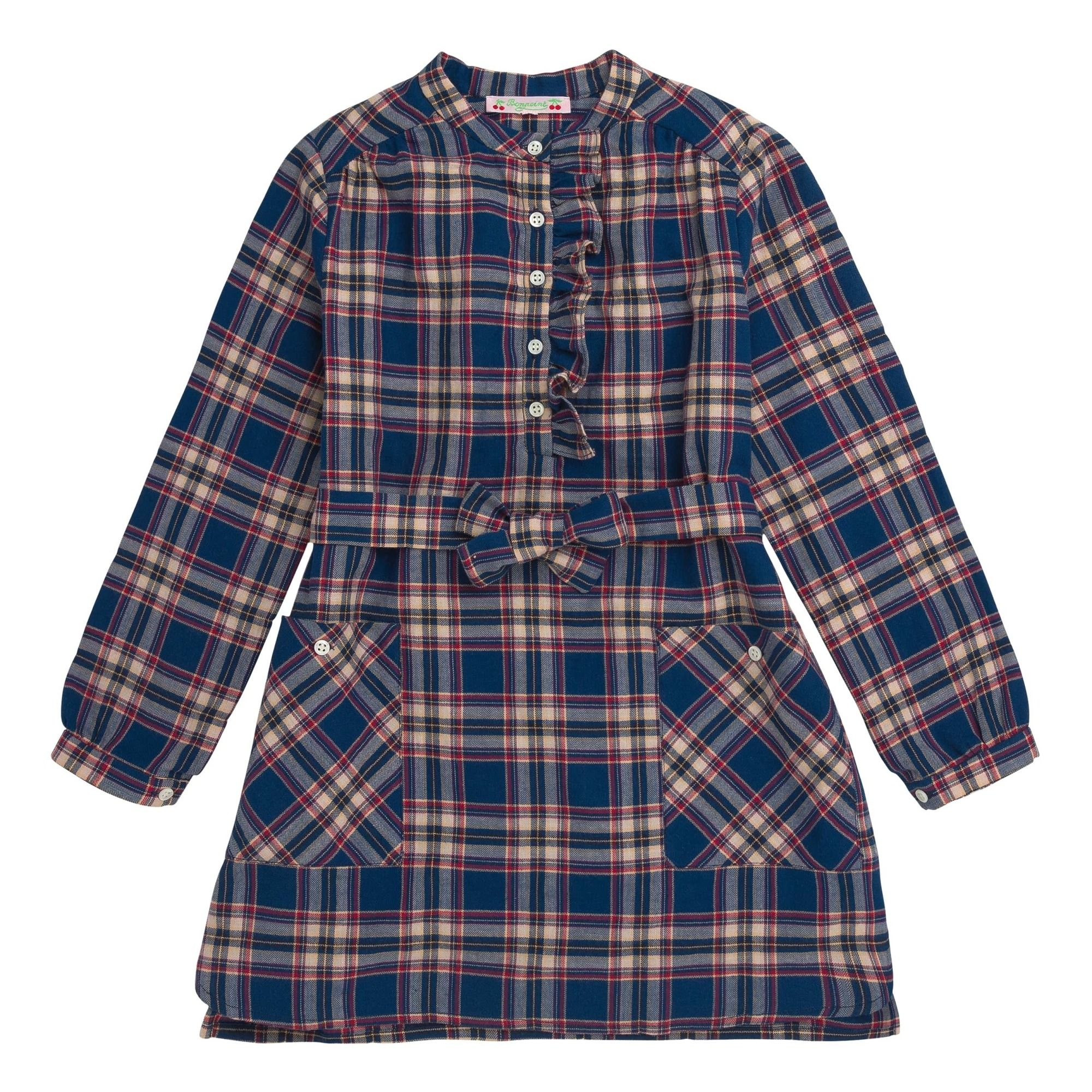 Bonpoint - Robe Mila - Fille - Bleu