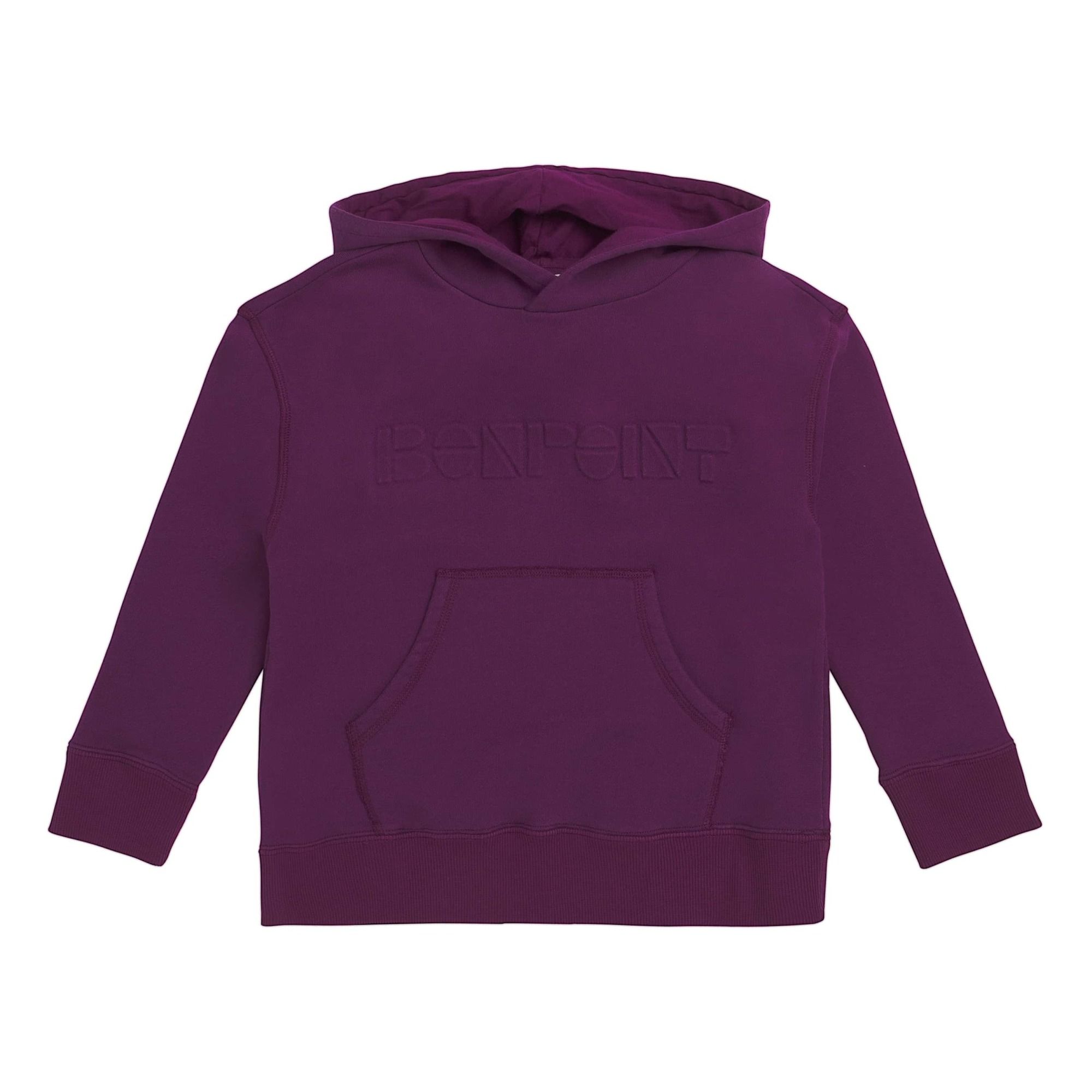 Bonpoint - Sweat Capuche Poche - Fille - Violet